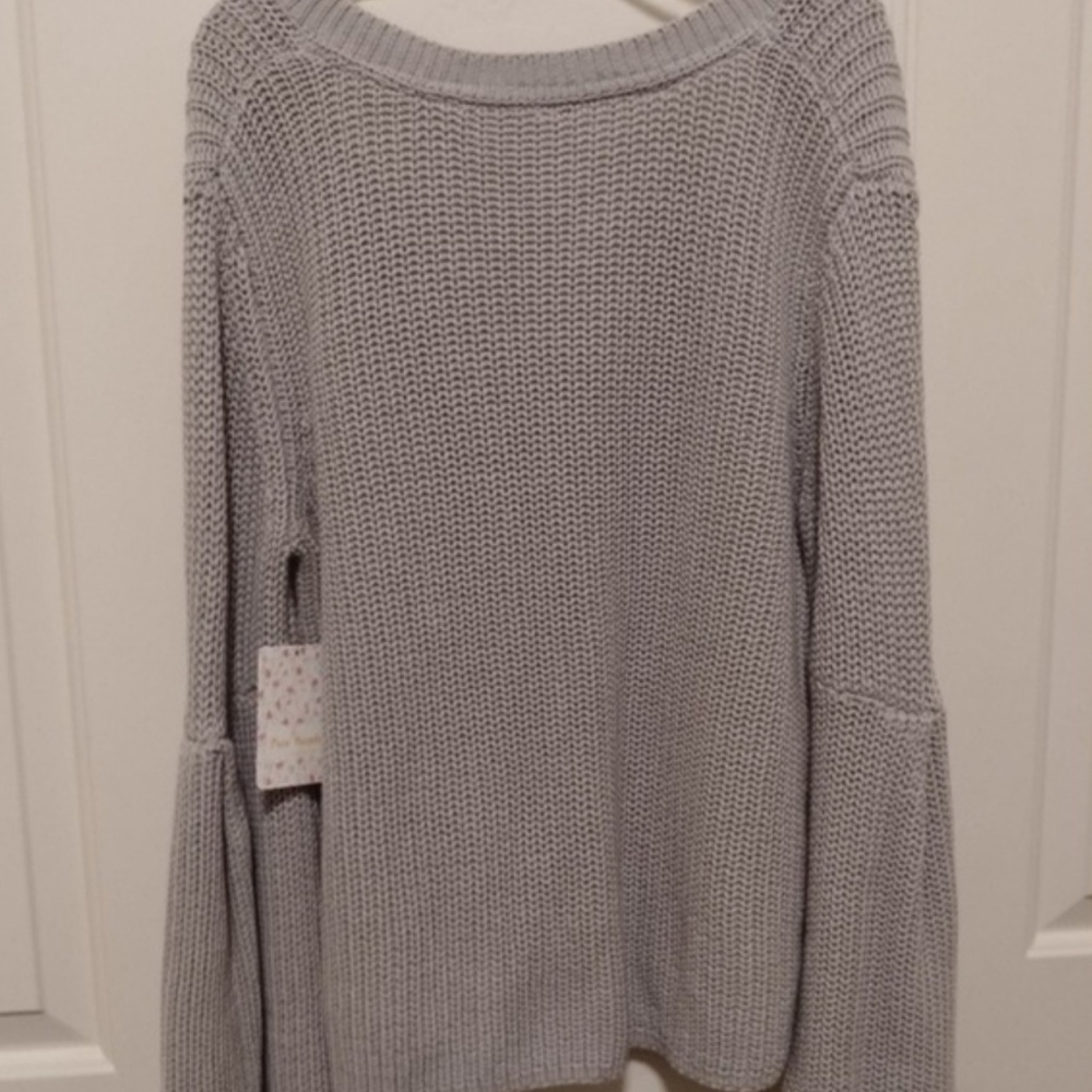 Free People | Chunky Cable Knit Pullover Sweater - Picture 5 of 6